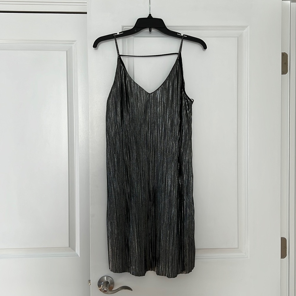 Silver Party dress, size M